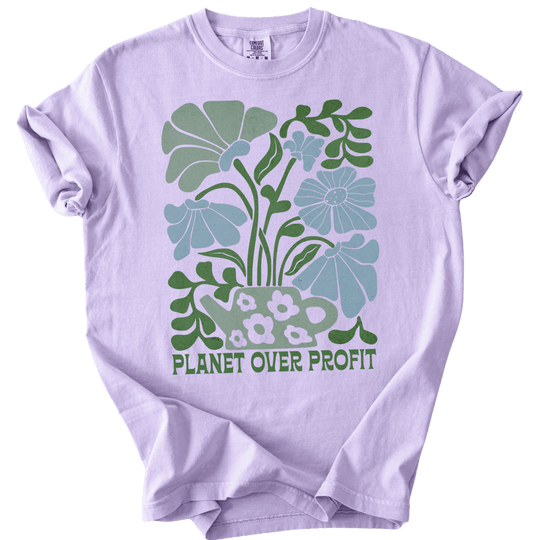 Planet Over Profits Boho Tee - The Rogue Petal Co. - T-Shirt