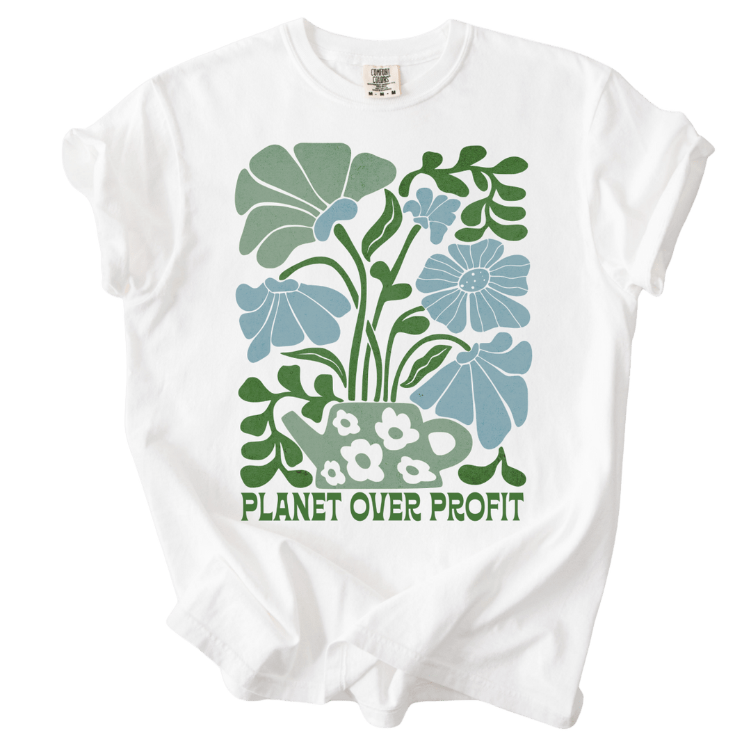 Planet Over Profits Boho Tee - The Rogue Petal Co. - T-Shirt