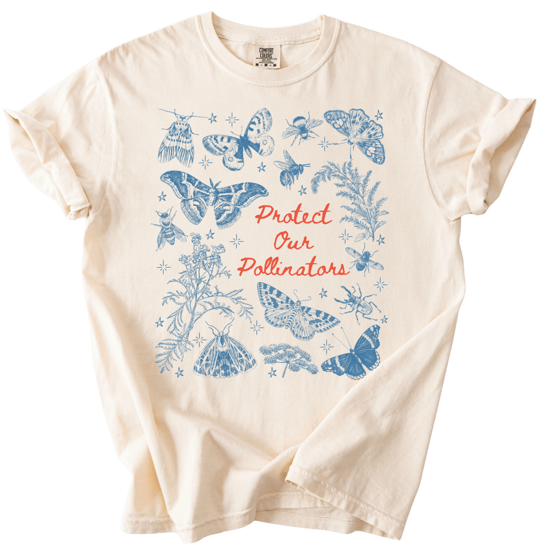 Protect Our Pollinators Tee - The Rogue Petal Co. - T-Shirt