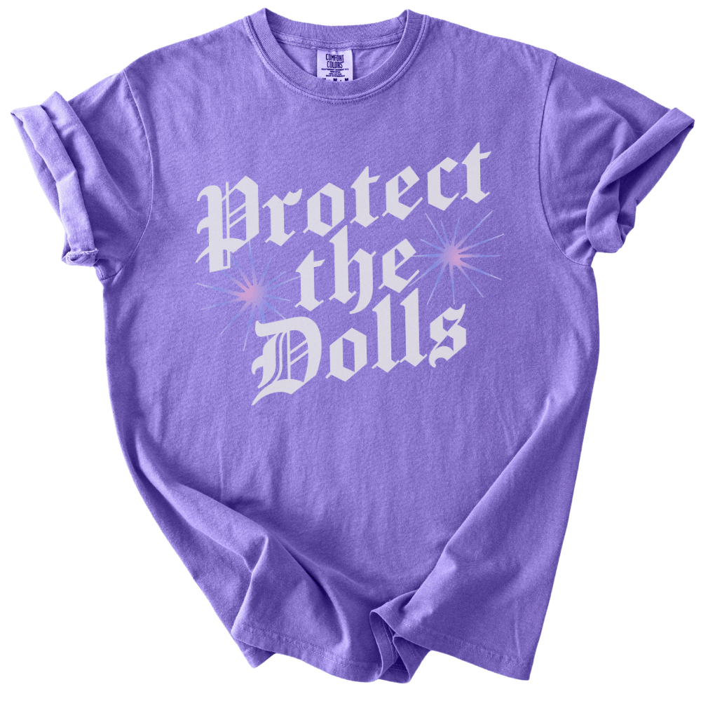Protect The Dolls Blackletter Tee - The Rogue Petal Co. - T-Shirt
