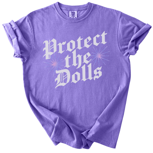 Protect The Dolls Blackletter Tee - The Rogue Petal Co. - T-Shirt
