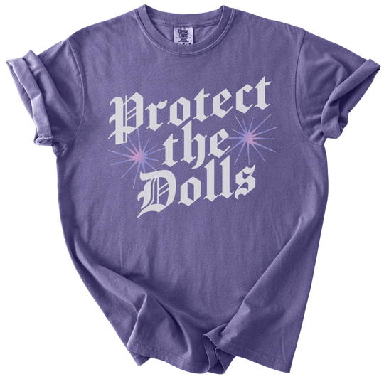 Protect The Dolls Blackletter Tee - The Rogue Petal Co. - T-Shirt