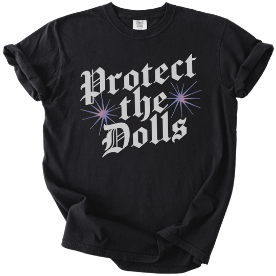 Protect The Dolls Blackletter Tee - The Rogue Petal Co. - T-Shirt