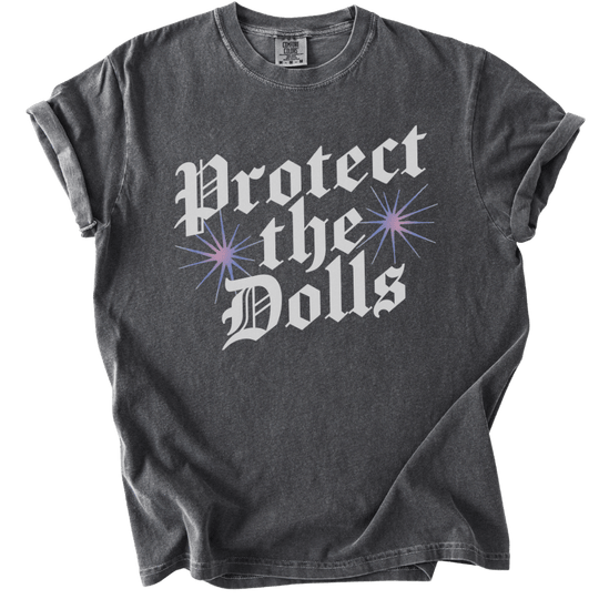 Protect The Dolls Blackletter Tee - The Rogue Petal Co. - T-Shirt