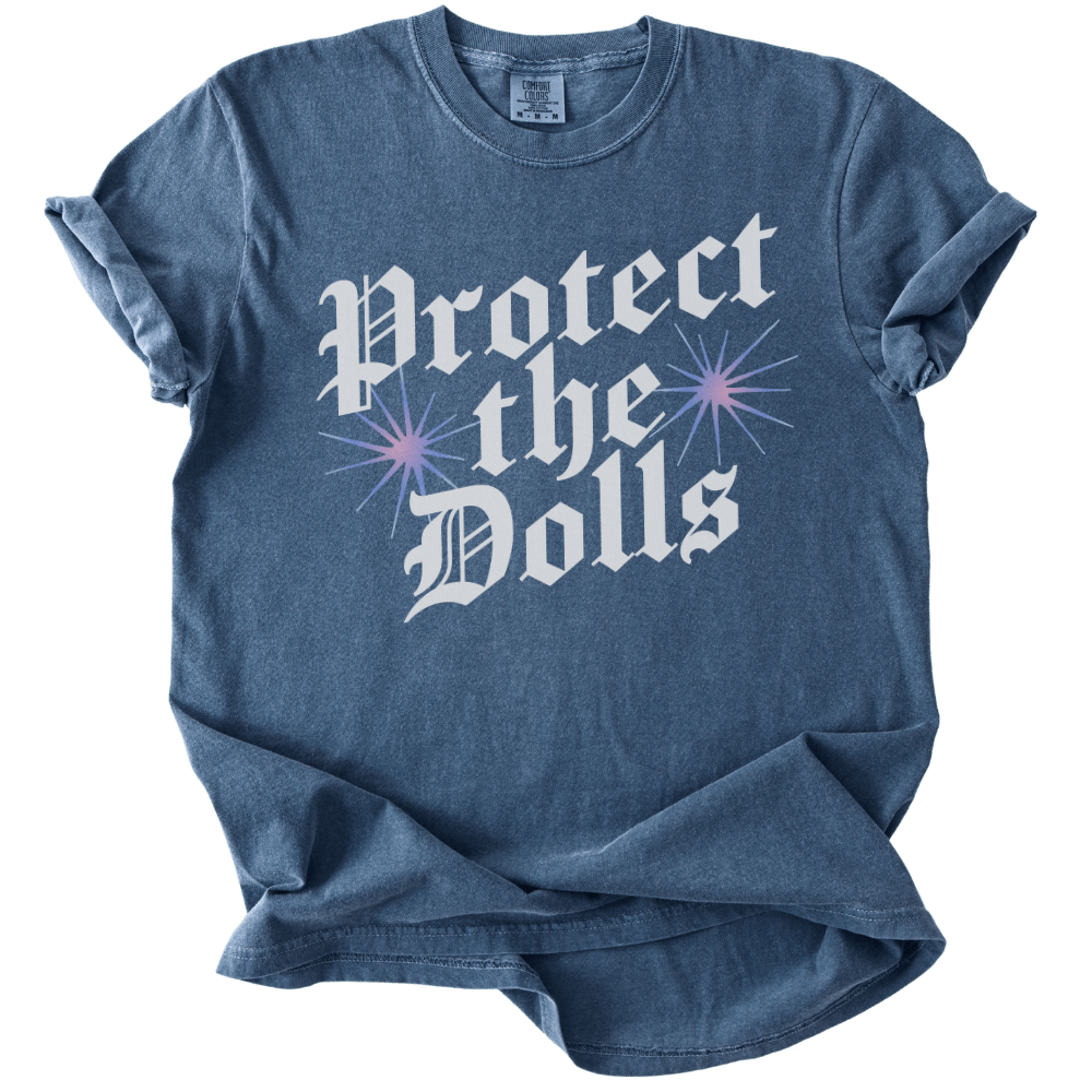 Protect The Dolls Blackletter Tee - The Rogue Petal Co. - T-Shirt