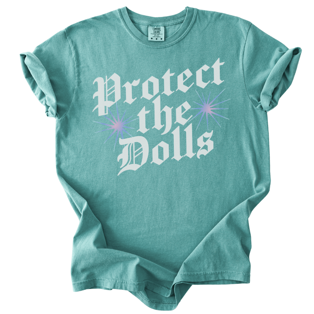 Protect The Dolls Blackletter Tee - The Rogue Petal Co. - T-Shirt
