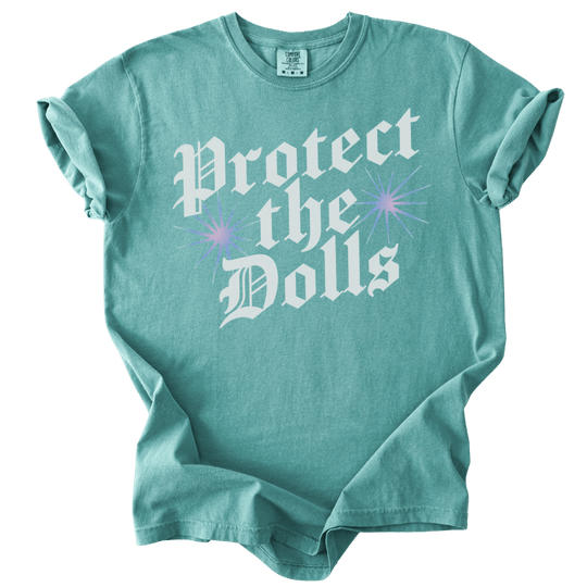 Protect The Dolls Blackletter Tee - The Rogue Petal Co. - T-Shirt