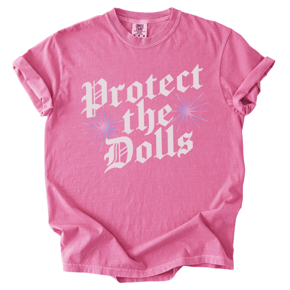Protect The Dolls Blackletter Tee - The Rogue Petal Co. - T-Shirt