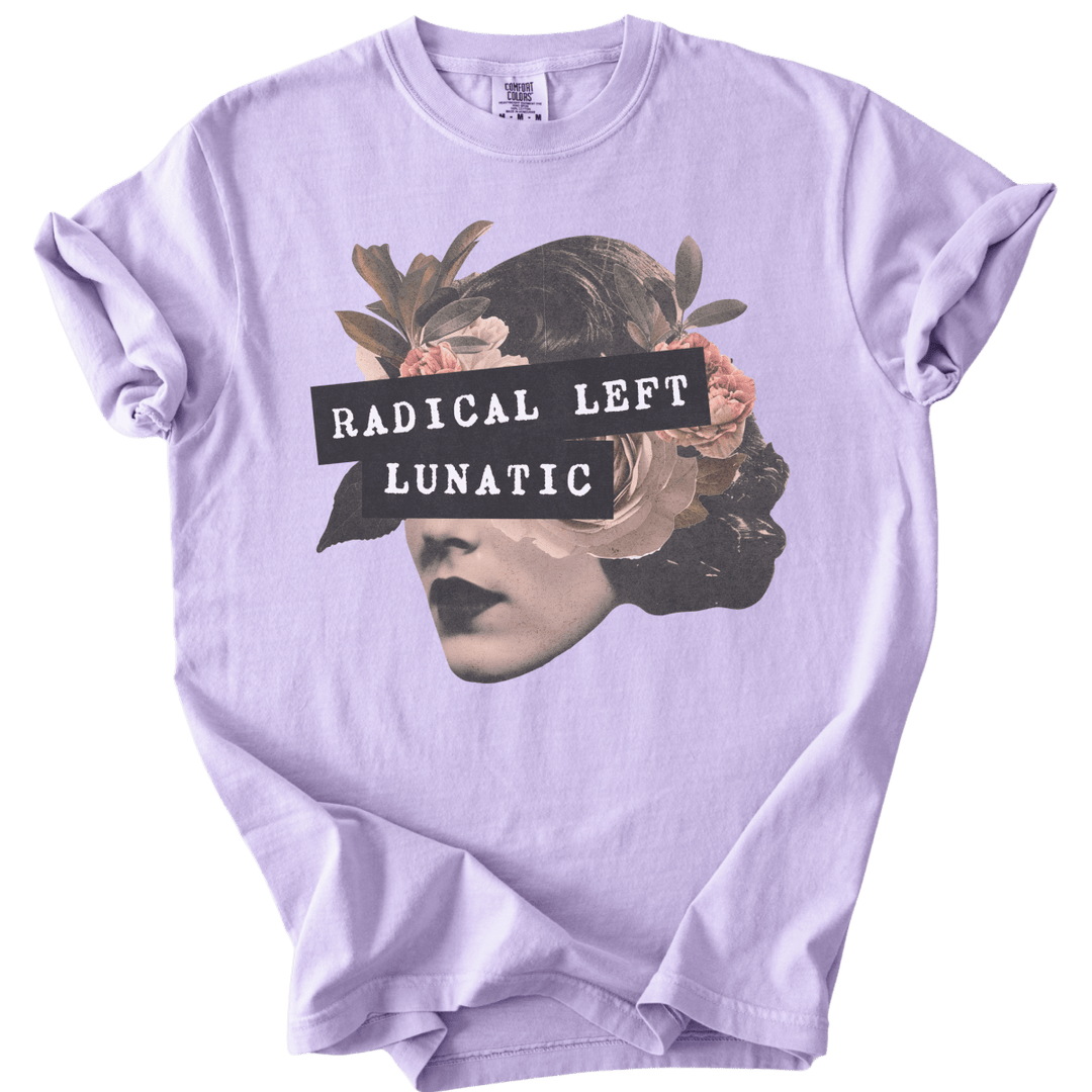 Radical Left Lunatic Collage Tee - The Rogue Petal Co. - T-Shirt