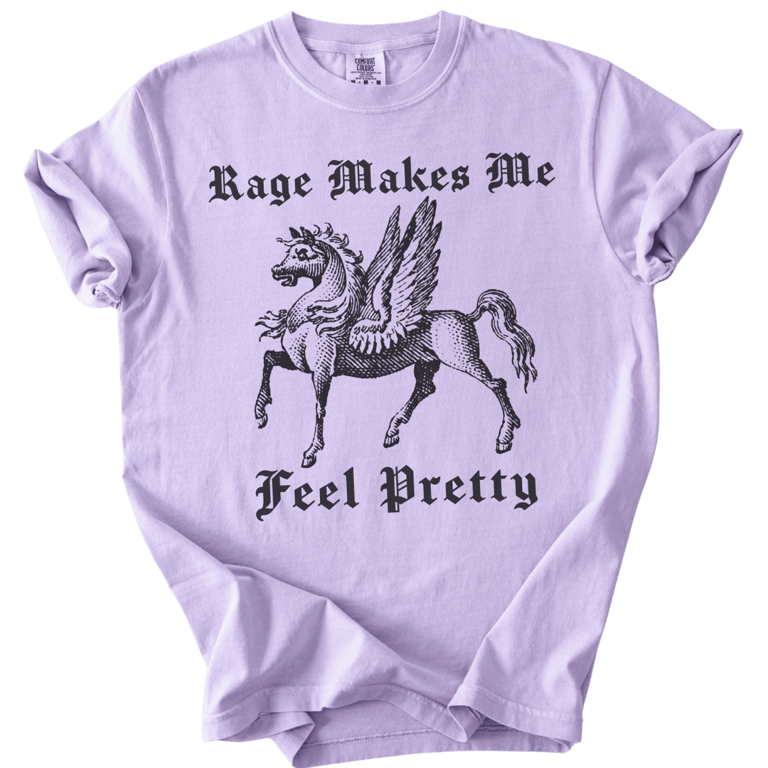Rage Makes Me Feel Pretty Tee - The Rogue Petal Co. - T-Shirt