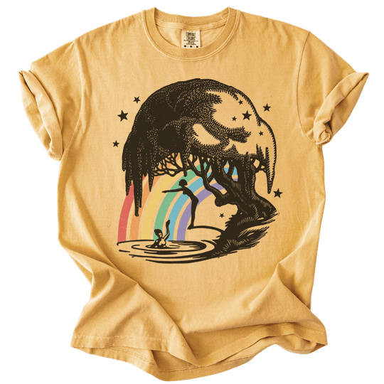 Rainbow Pride Tree Tee - The Rogue Petal Co. - T-Shirt