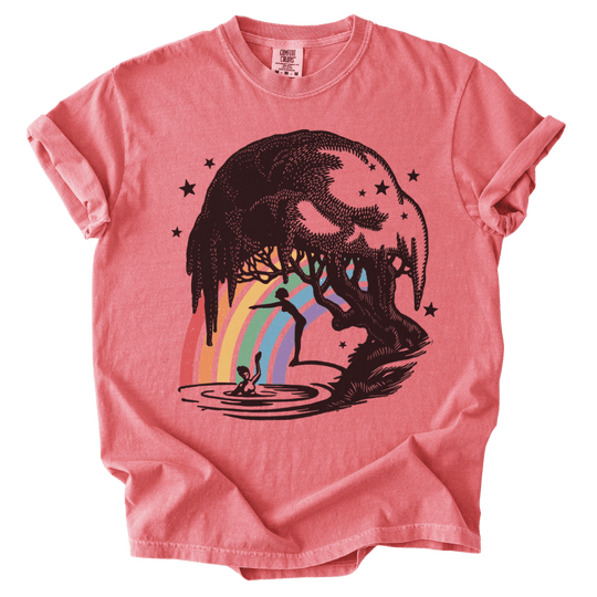 Rainbow Pride Tree Tee - The Rogue Petal Co. - T-Shirt