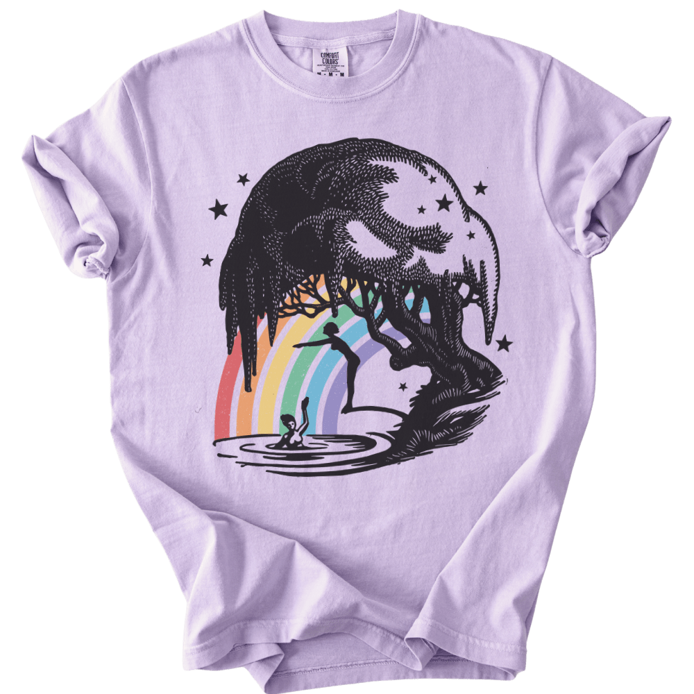 Rainbow Pride Tree Tee - The Rogue Petal Co. - T-Shirt