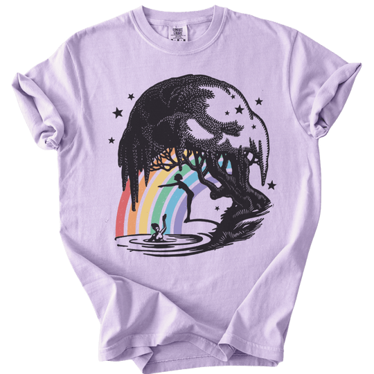 Rainbow Pride Tree Tee - The Rogue Petal Co. - T-Shirt