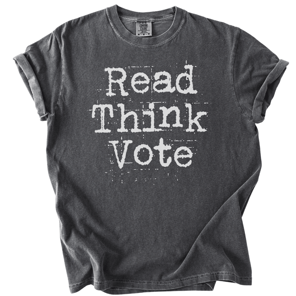 Read Think Vote Tee - The Rogue Petal Co. -