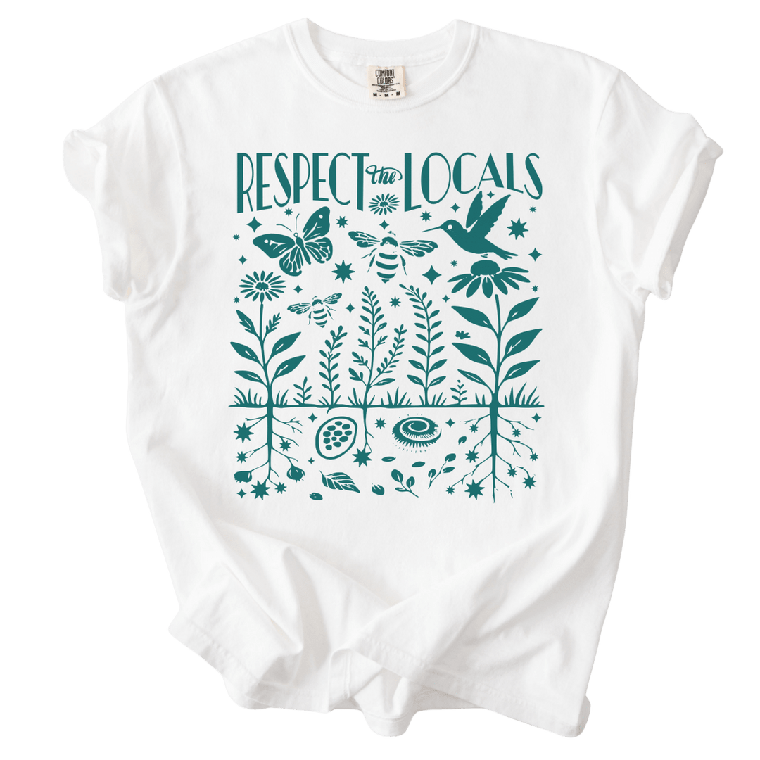 Respect The Locals Tee - The Rogue Petal Co. - T-Shirt