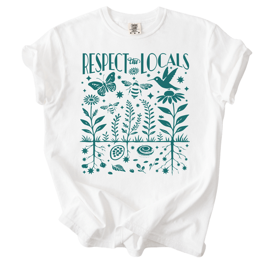Respect The Locals Tee - The Rogue Petal Co. - T-Shirt