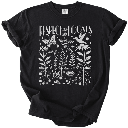 Respect The Locals Tee - The Rogue Petal Co. - T-Shirt