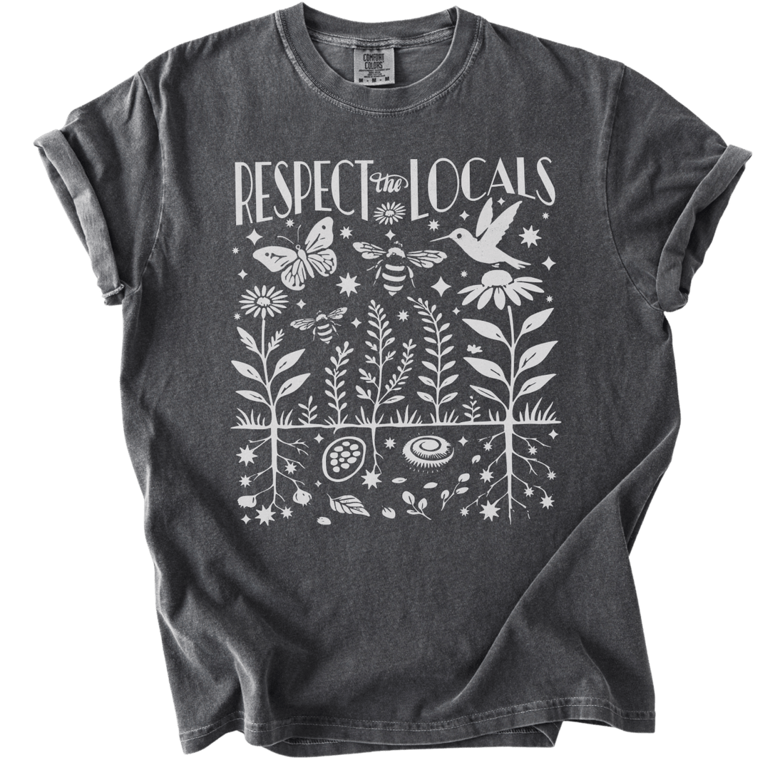Respect The Locals Tee - The Rogue Petal Co. - T-Shirt