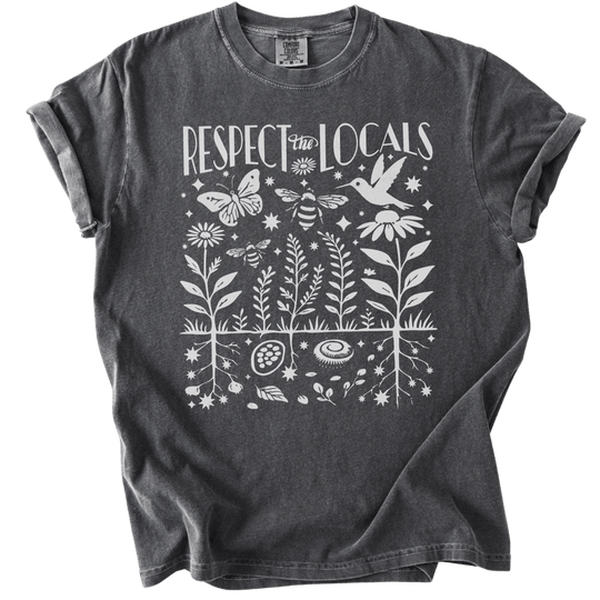 Respect The Locals Tee - The Rogue Petal Co. - T-Shirt