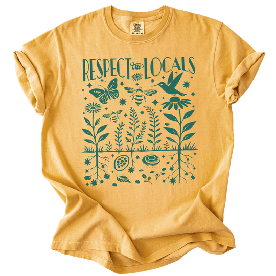 Respect The Locals Tee - The Rogue Petal Co. - T-Shirt