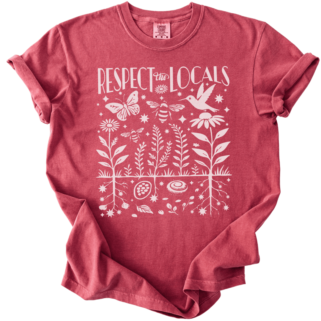 Respect The Locals Tee - The Rogue Petal Co. - T-Shirt