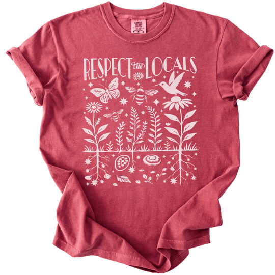 Respect The Locals Tee - The Rogue Petal Co. - T-Shirt