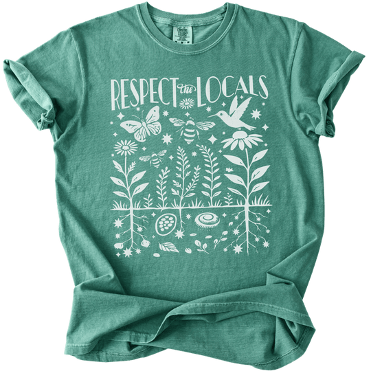Respect The Locals Tee - The Rogue Petal Co. - T-Shirt