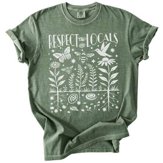 Respect The Locals Tee - The Rogue Petal Co. - T-Shirt