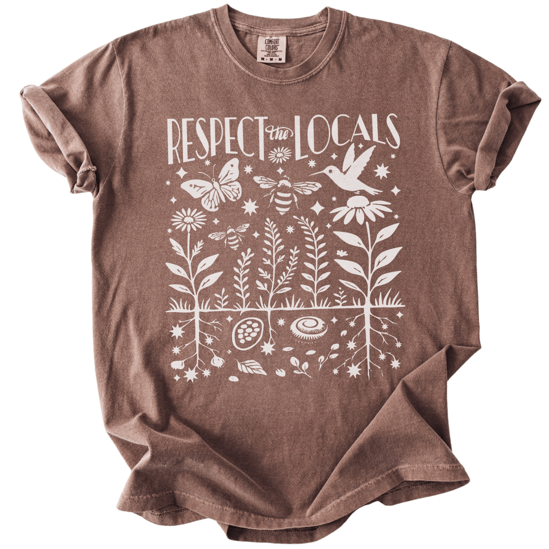 Respect The Locals Tee - The Rogue Petal Co. - T-Shirt