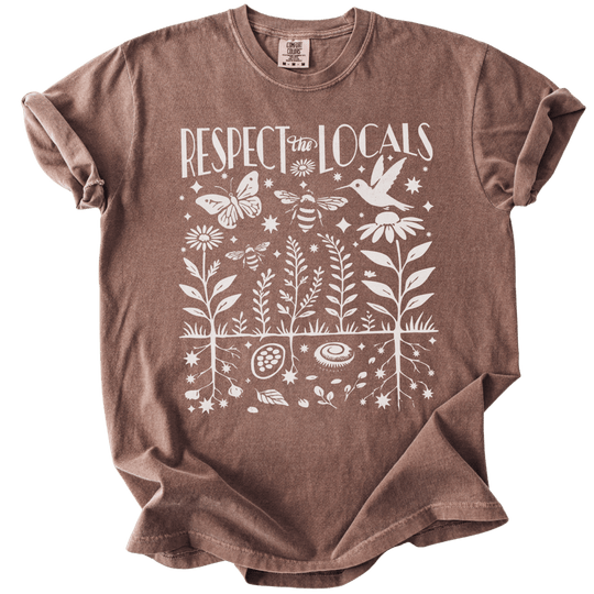Respect The Locals Tee - The Rogue Petal Co. - T-Shirt