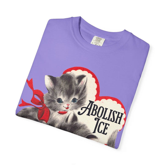 Retro Kittens Abolish ICE Tee - The Rogue Petal Co. - T-Shirt