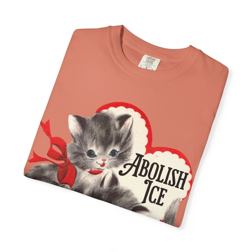 Retro Kittens Abolish ICE Tee - The Rogue Petal Co. - T-Shirt