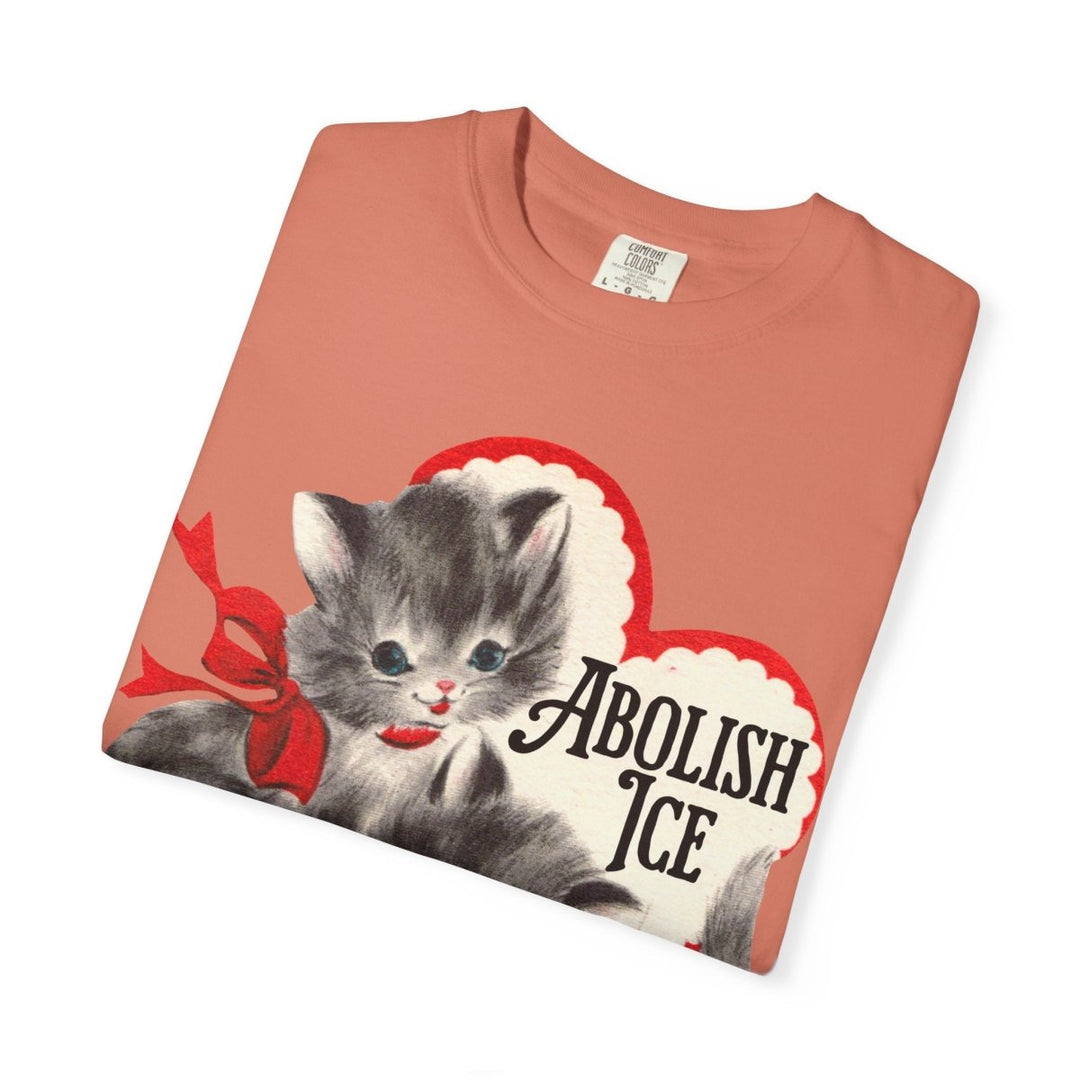 Retro Kittens Abolish ICE Tee - The Rogue Petal Co. - T-Shirt