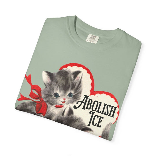 Retro Kittens Abolish ICE Tee - The Rogue Petal Co. - T-Shirt