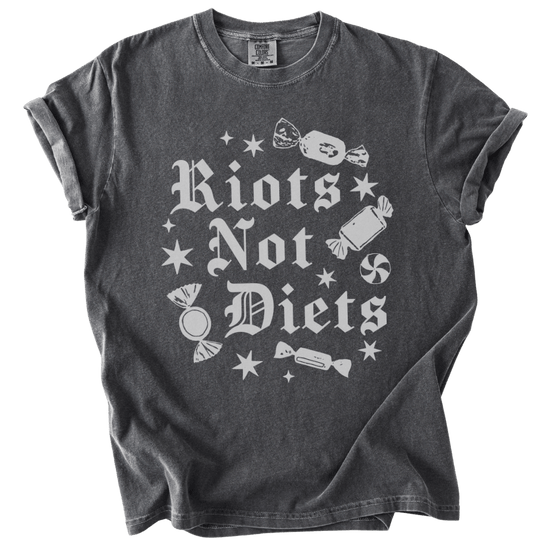 Riots Not Diets Tee - The Rogue Petal Co. - T-Shirt