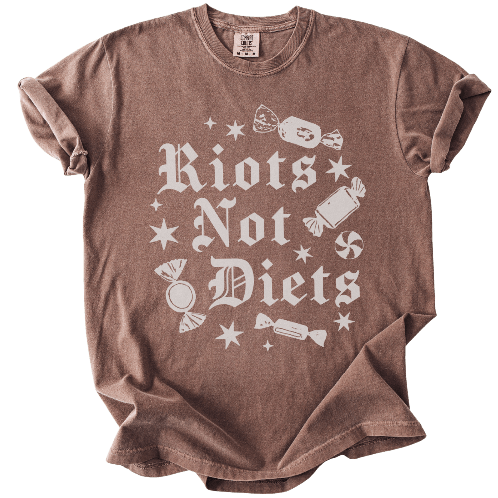 Riots Not Diets Tee - The Rogue Petal Co. - T-Shirt