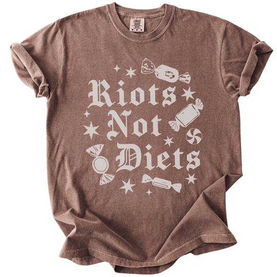 Riots Not Diets Tee - The Rogue Petal Co. - T-Shirt