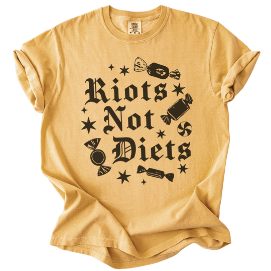 Riots Not Diets Tee - The Rogue Petal Co. - T-Shirt