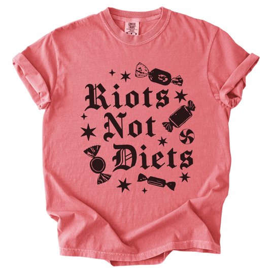 Riots Not Diets Tee - The Rogue Petal Co. - T-Shirt