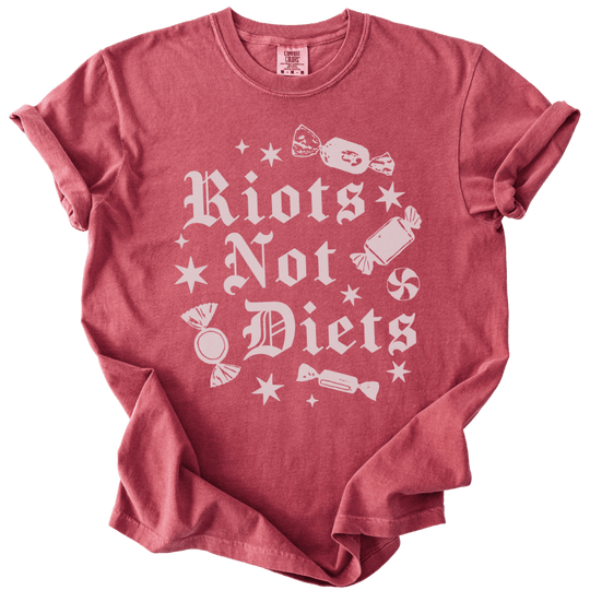 Riots Not Diets Tee - The Rogue Petal Co. - T-Shirt