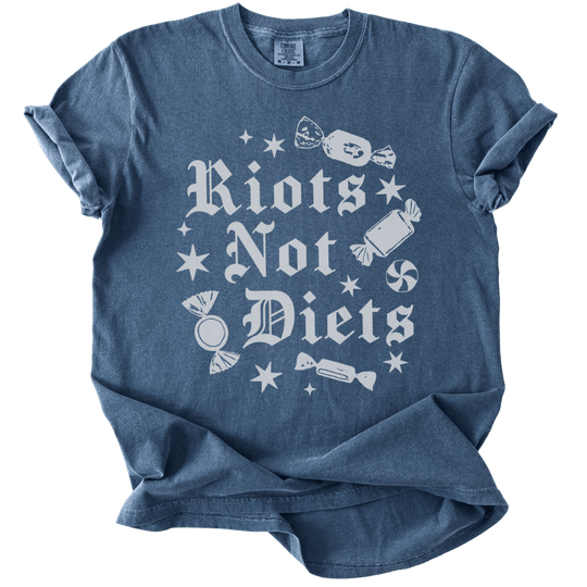 Riots Not Diets Tee - The Rogue Petal Co. - T-Shirt