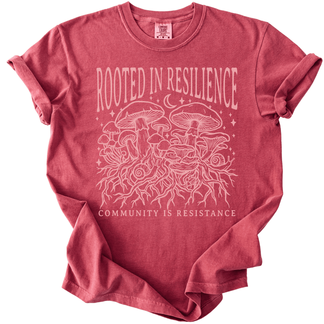 Rooted in Resilience Tee - The Rogue Petal Co. - T-Shirt