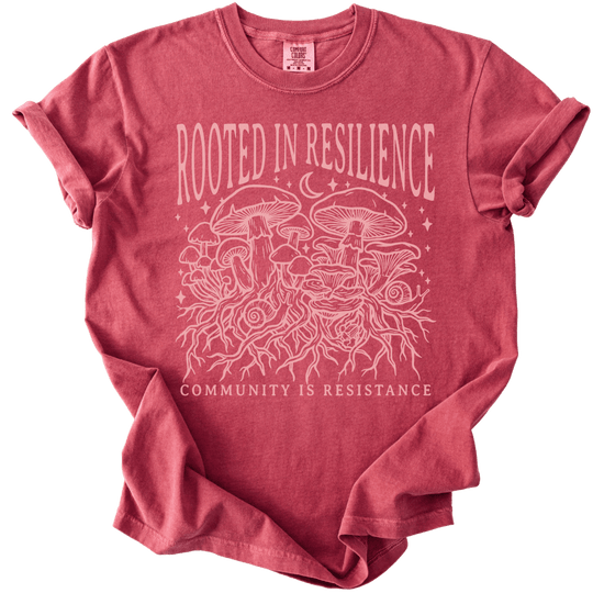 Rooted in Resilience Tee - The Rogue Petal Co. - T-Shirt