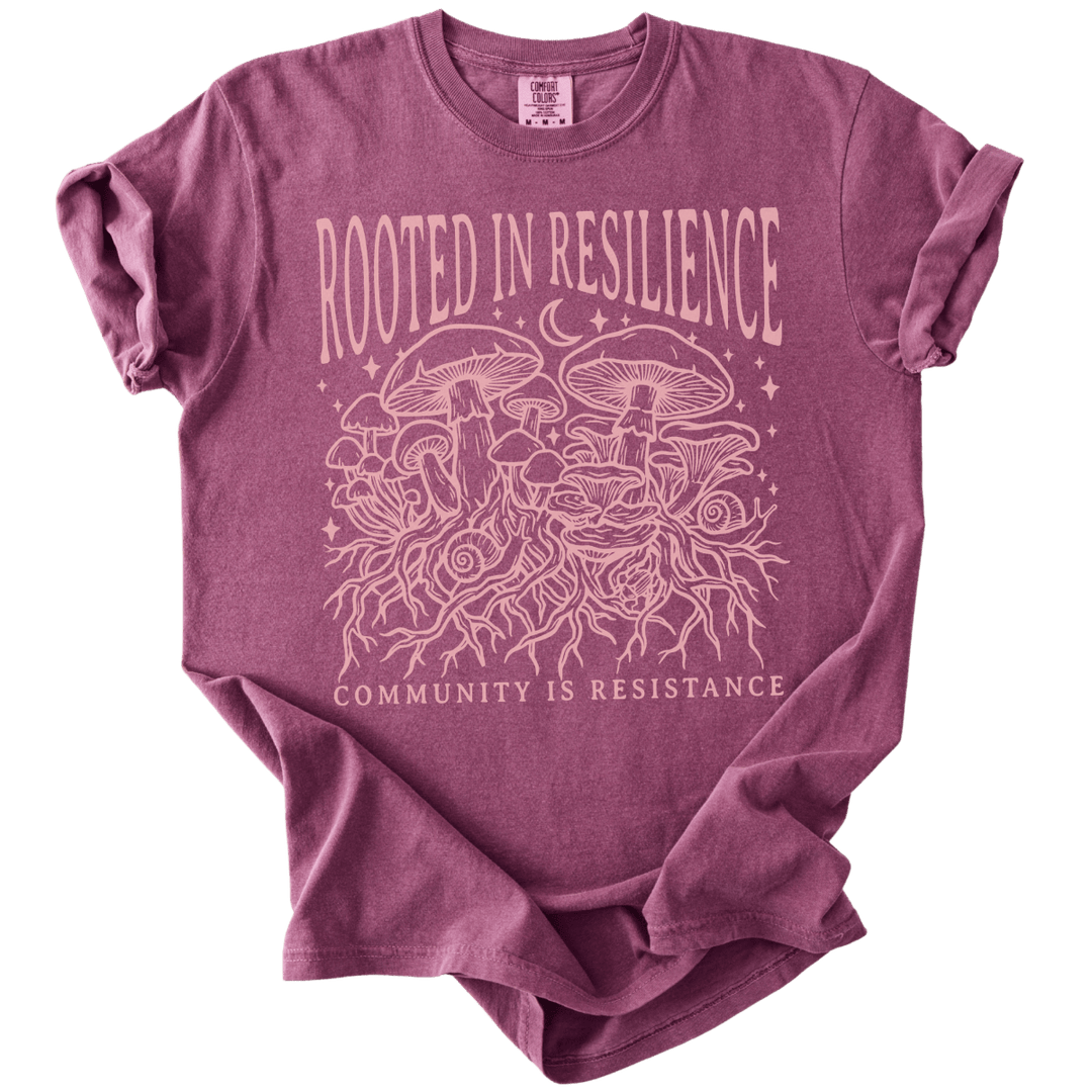 Rooted in Resilience Tee - The Rogue Petal Co. - T-Shirt