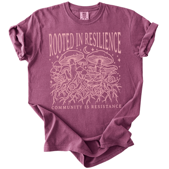 Rooted in Resilience Tee - The Rogue Petal Co. - T-Shirt