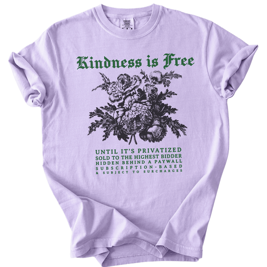 Sarcastic Kindness is Free Tee - The Rogue Petal Co. - T-Shirt