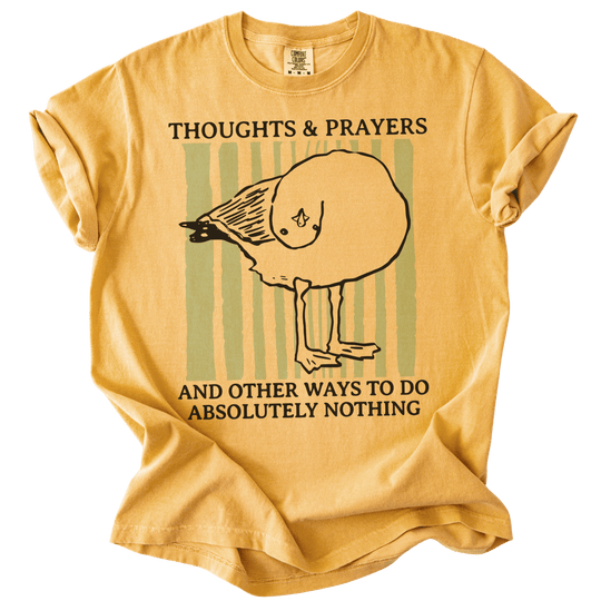 Seagull Thoughts &amp; Prayers Tee - The Rogue Petal Co. - T-Shirt