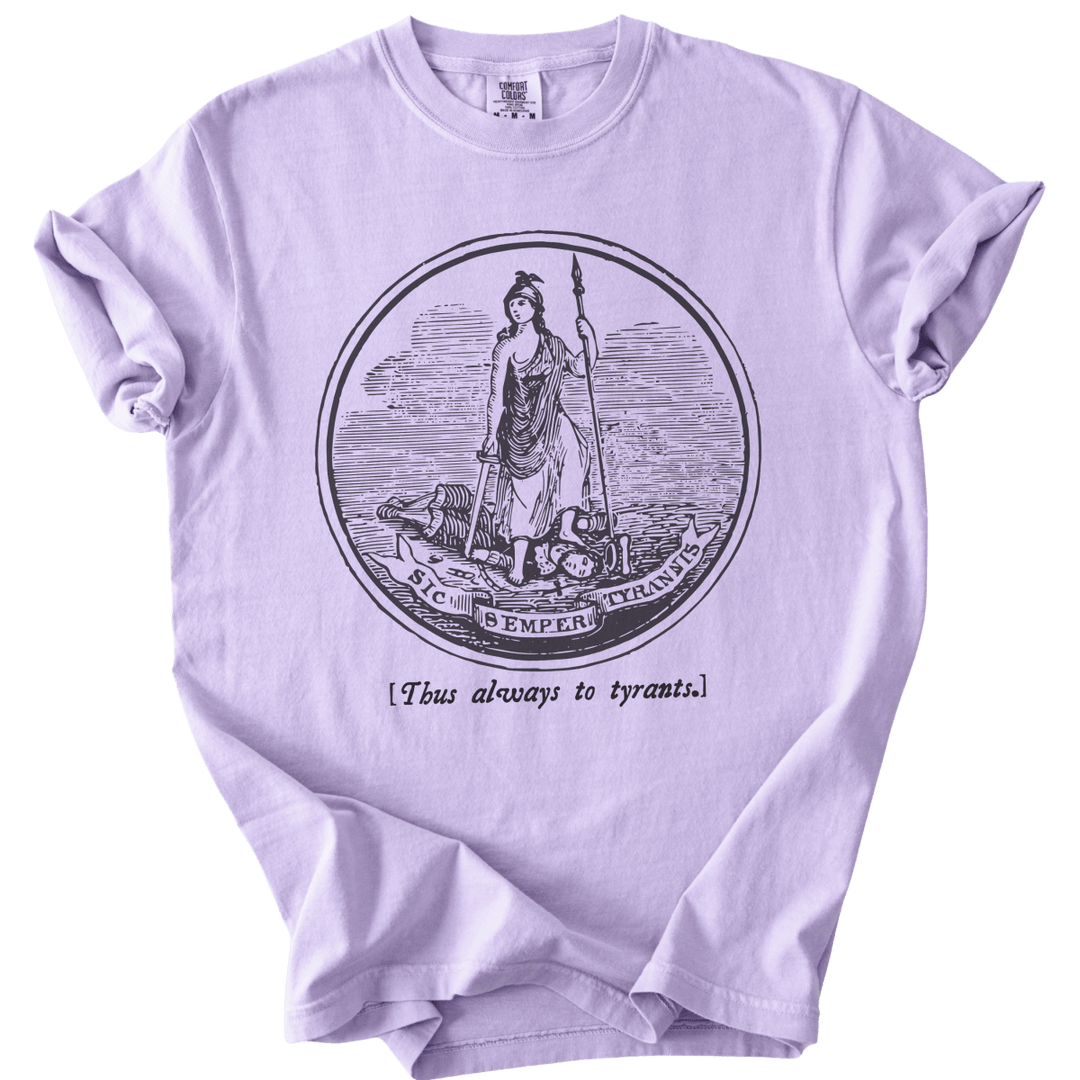 Sic Semper Tyrannis Thus Always to Tyrants Tee - The Rogue Petal Co. - T-Shirt