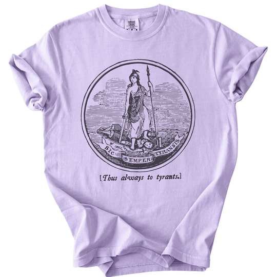 Sic Semper Tyrannis Thus Always to Tyrants Tee - The Rogue Petal Co. - T-Shirt